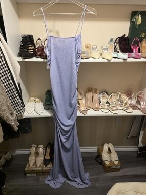 Windsor Sparkle Lavender Maxi Slip Dress